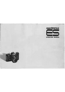 Pentax Spotmatic ES manual. Camera Instructions.